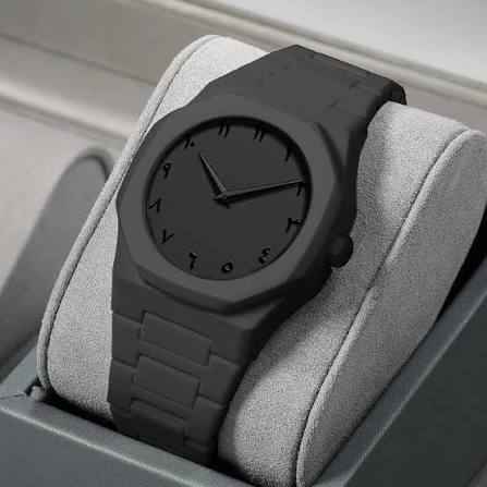 Luxury Ultra Thin Watch Gloved Hand Premium Display