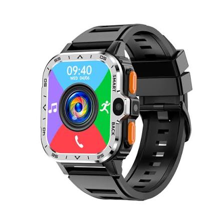 4G LTE Android Smart Watch - Pink and Black variants