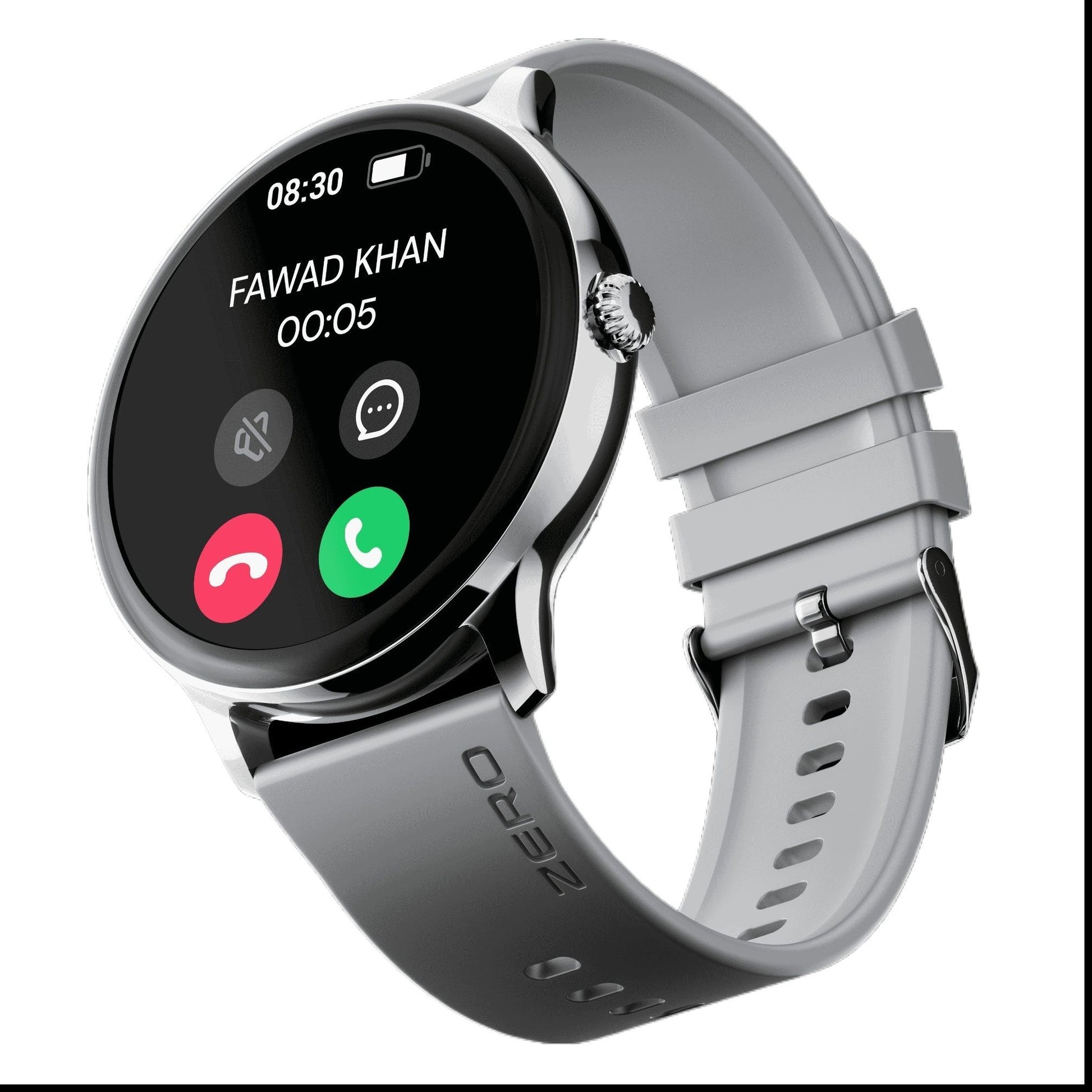 ZERO Smart Watch Grey Bluetooth Calling Screen