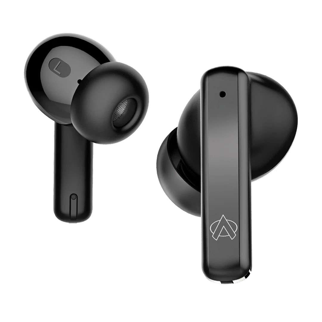 Audionic Airbuds Blue Earbuds Close-up