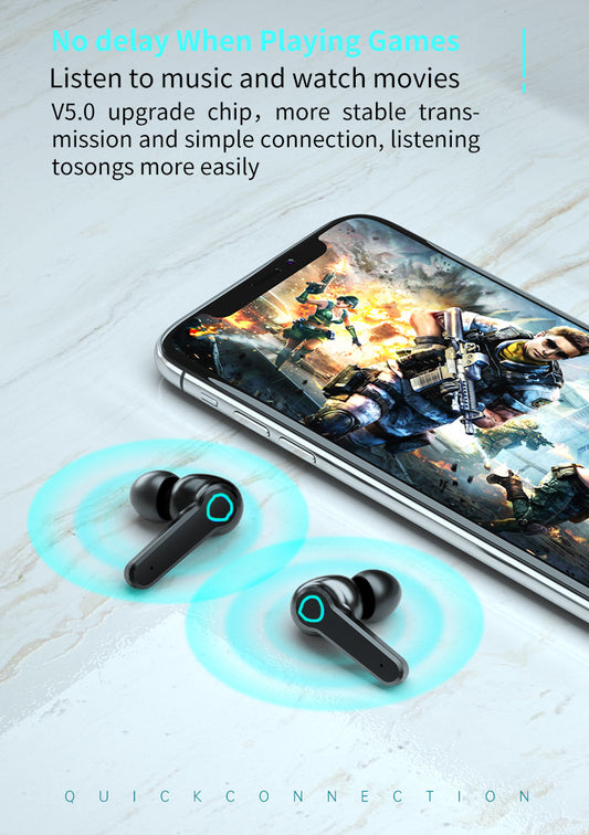 M19 TWS Earbuds - Quick Connection Gaming Mode